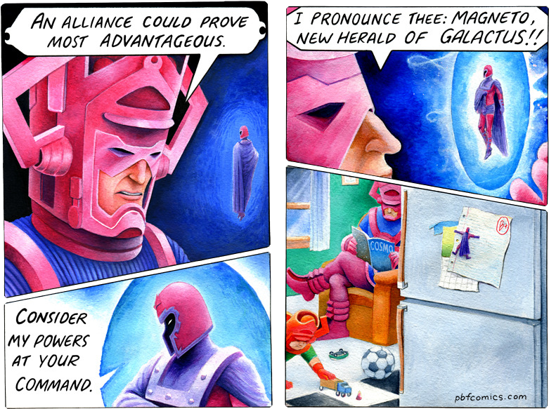 Some Marvel Themed Pbf For You - Pregnant Galacta Daughter Of Galactus (796x598), Png Download