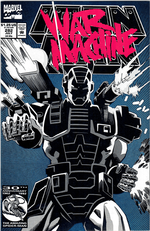 10 Aug Iron Man - War Machine Marvel First Appearance (750x750), Png Download