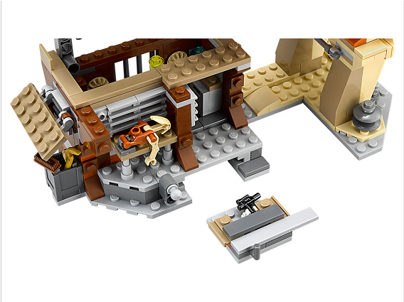 Lego Encounter On Jakku Battle Droid (800x424), Png Download