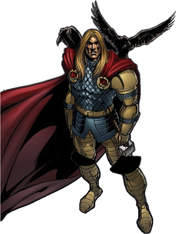 Rune King Thor Vs Galactus - Rune King Thor Png (598x821), Png Download
