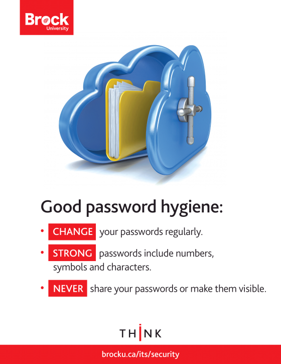 Passwords - Brock University (560x725), Png Download