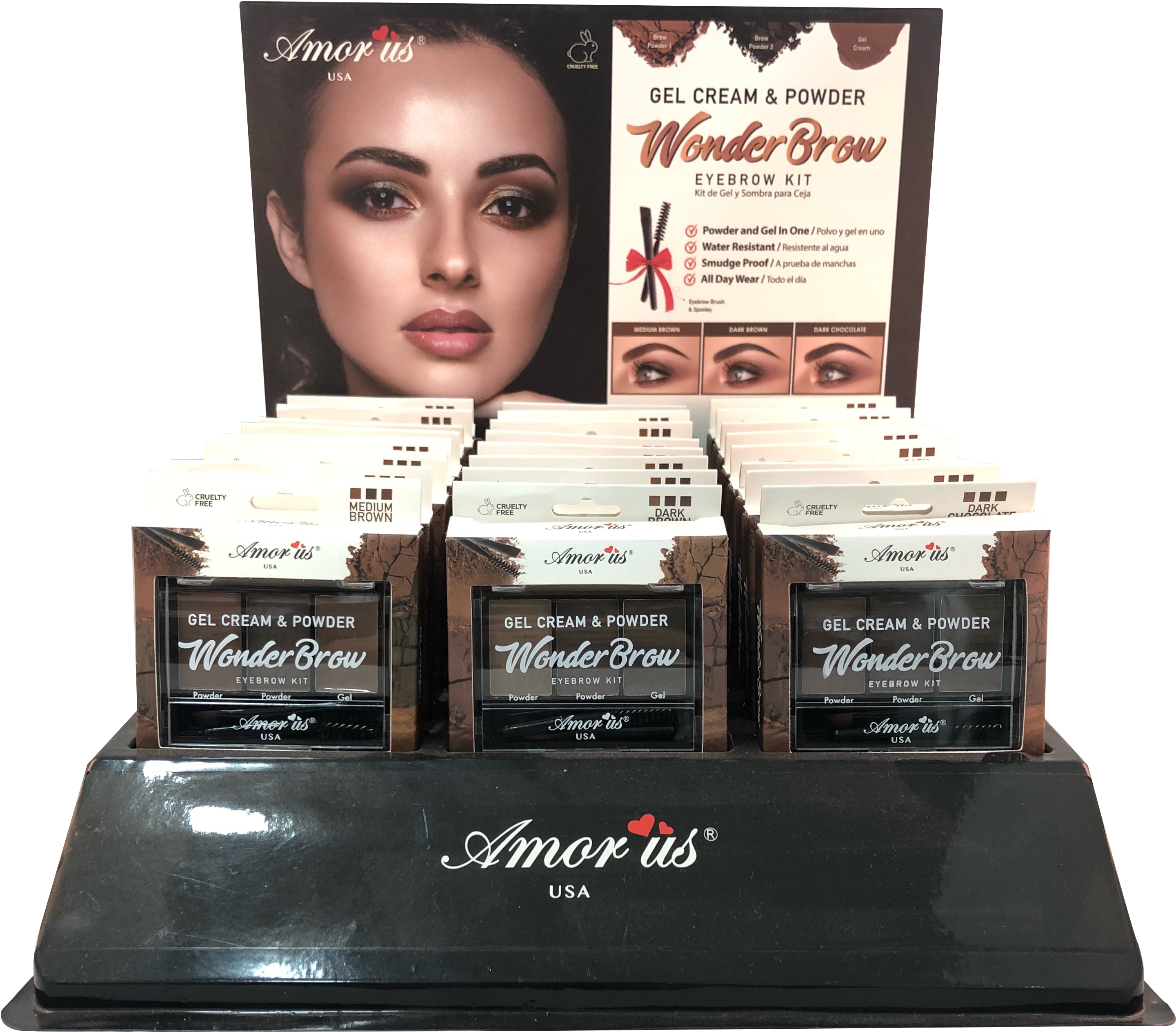 Display Kit De Sombra Para Ceja - Eye Liner (3024x4032), Png Download