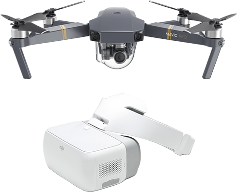 Mavic Pro Dji Goggle - Mavic Pro Fond Transparent (720x720), Png Download
