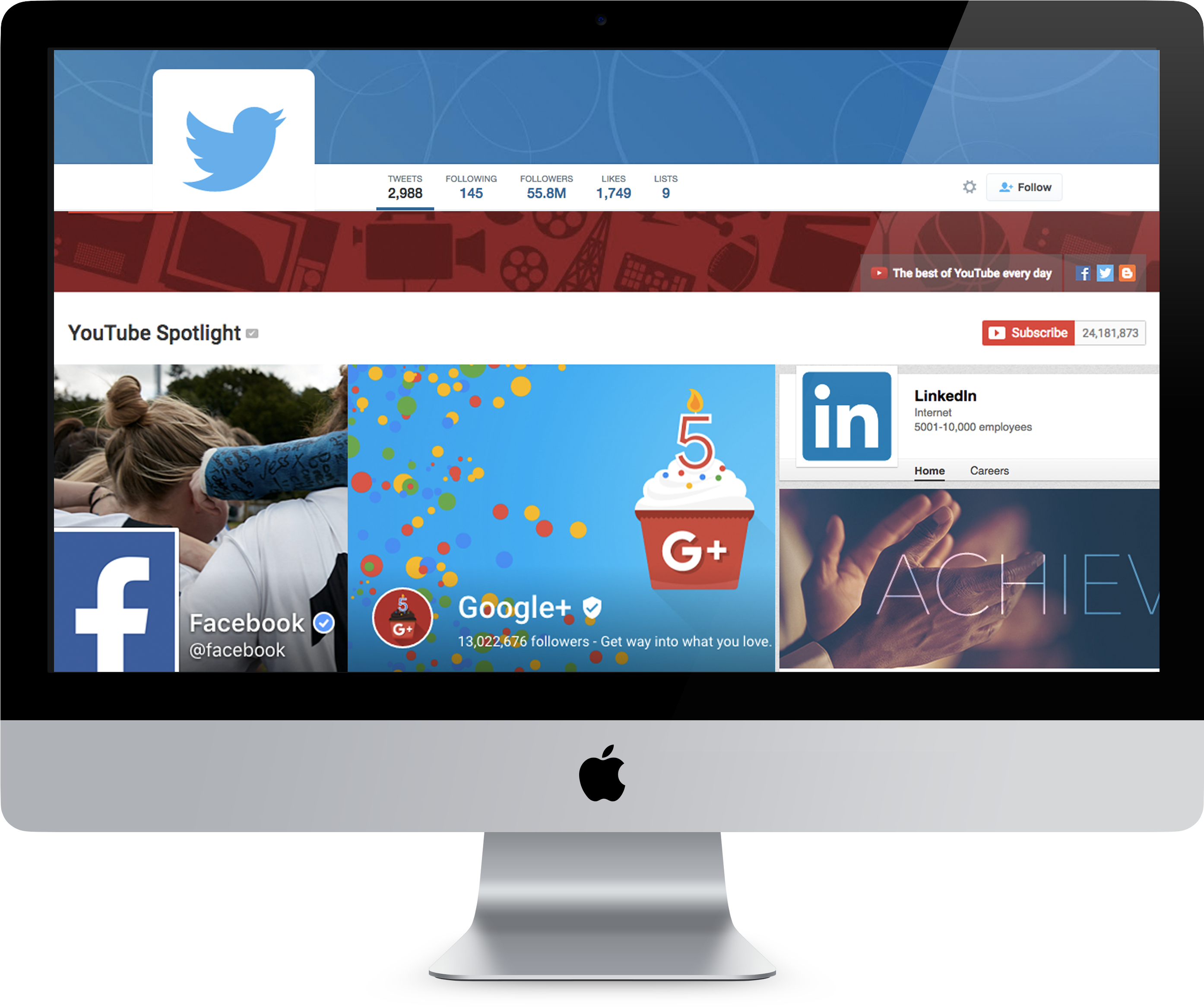 Mac Cover Photos - Imac 27 (2919x2431), Png Download