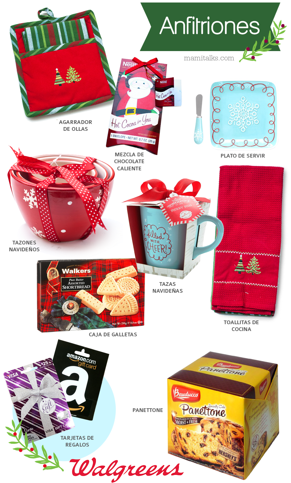 Regalos Para Anfritiones Walgreens Mamitalks - Walgreens Gift Ideas (968x1575), Png Download