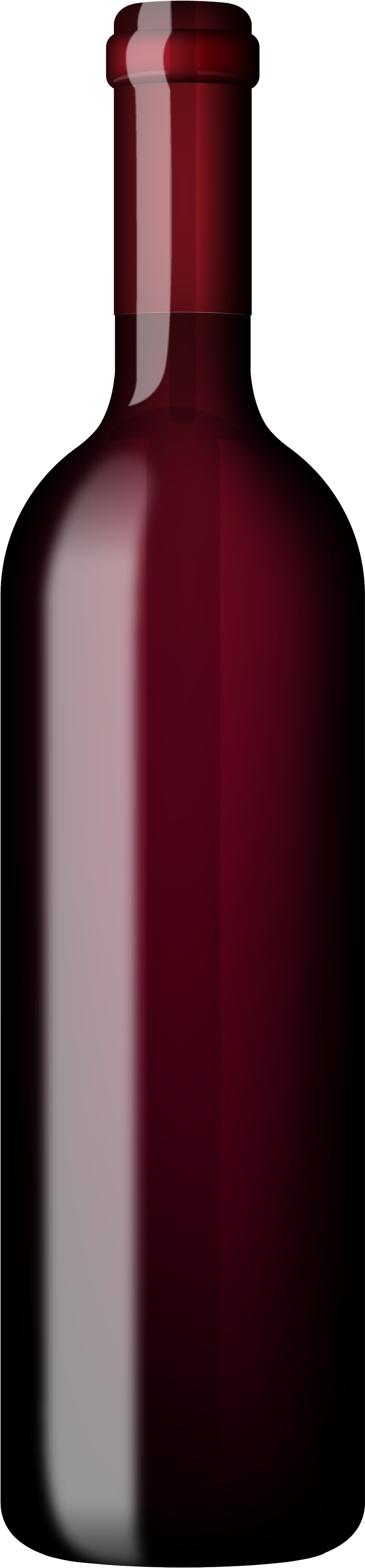 Red Bottle Of Wine Png Clipart - Bottle (1149x4000), Png Download