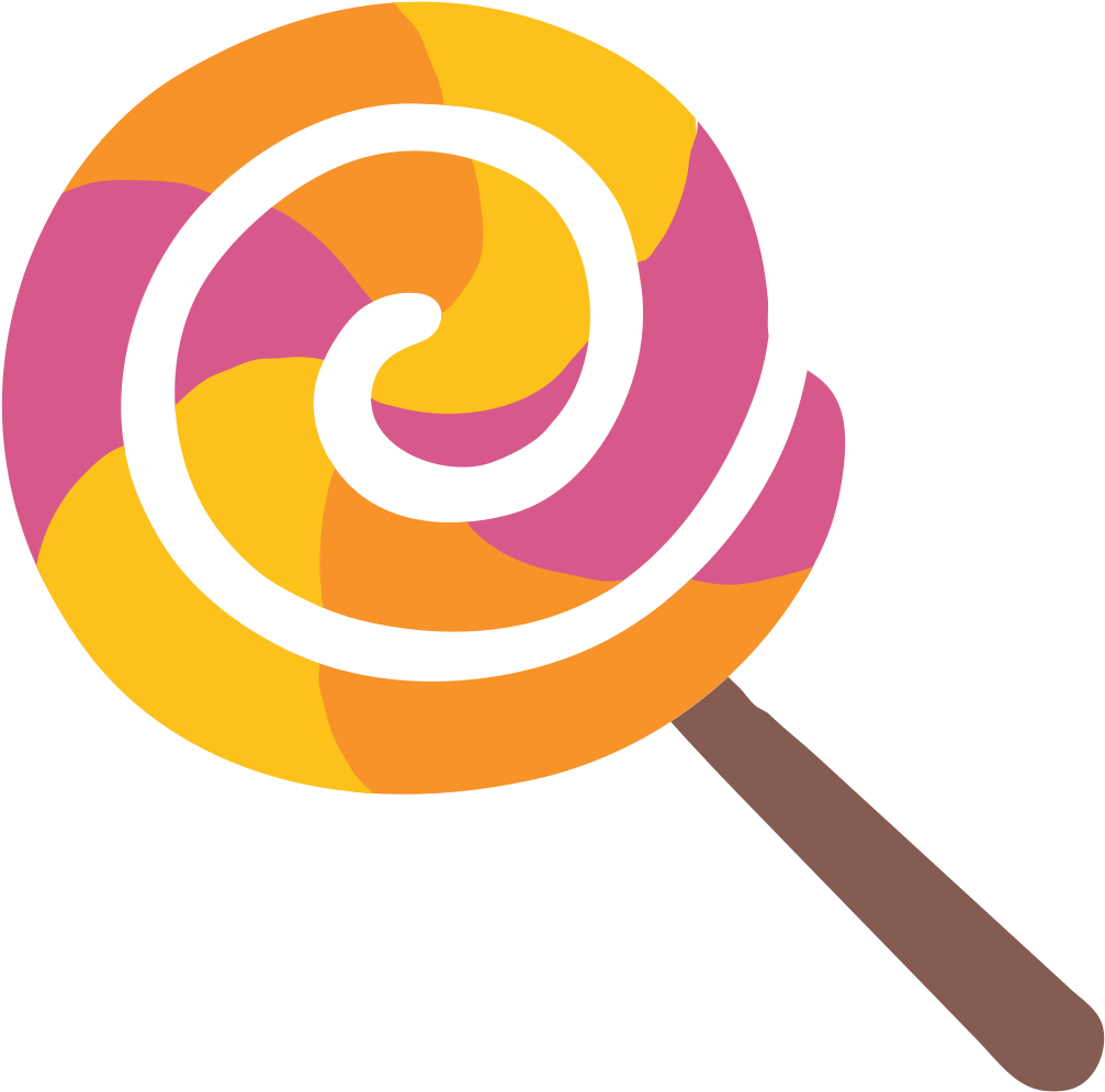 File - Emoji U1f36d - Svg - Lollipop Emoji (1024x1024), Png Download