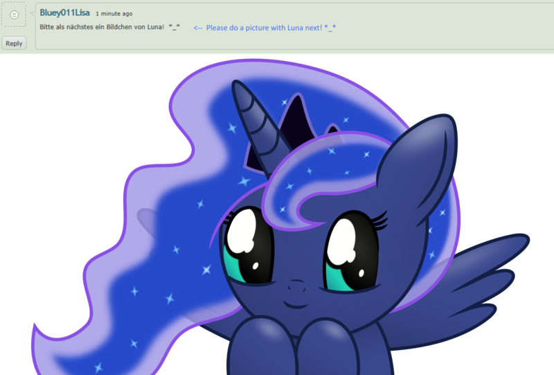 Lunar Clipart Kawaii - Kawaii Luna (800x541), Png Download