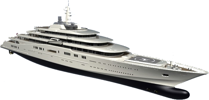 Ship Png Image - World S Largest Super Yachts (680x340), Png Download