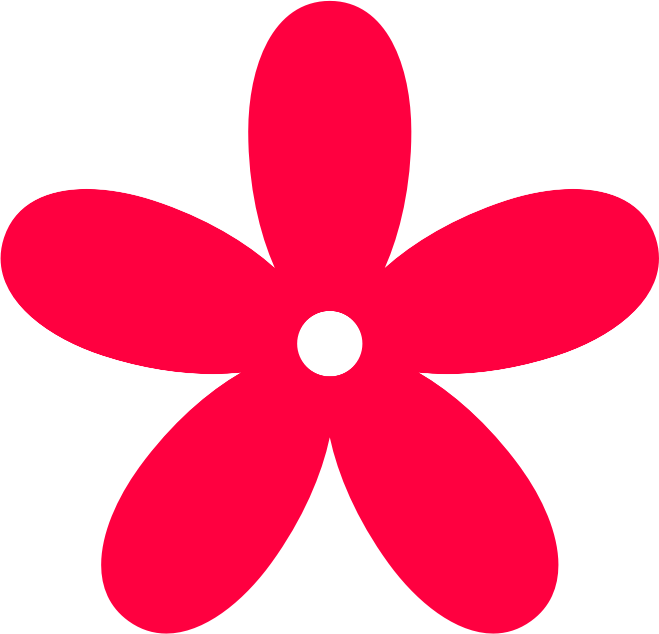 39 Christmas Flowers Clip Art Free Cliparts That You - Red Flower Clip Art (1331x1319), Png Download
