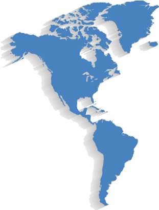 Mapa De America Png - World Map (325x428), Png Download