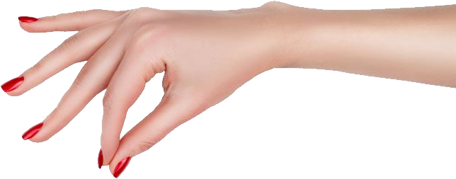 Nails Png - Uñas Cuadradas (644x253), Png Download