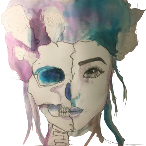 Watercolor Painting (480x480), Png Download
