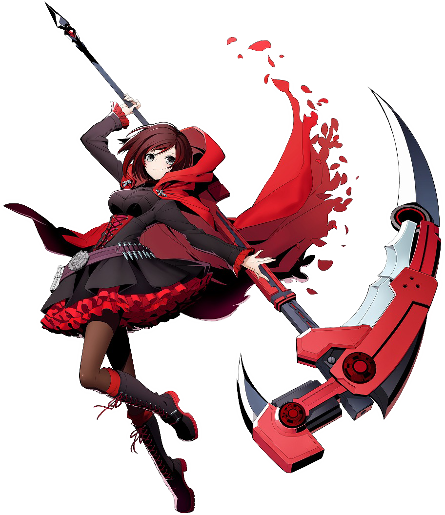 Ruby Rose - Ruby Cross Tag Battle (912x1056), Png Download