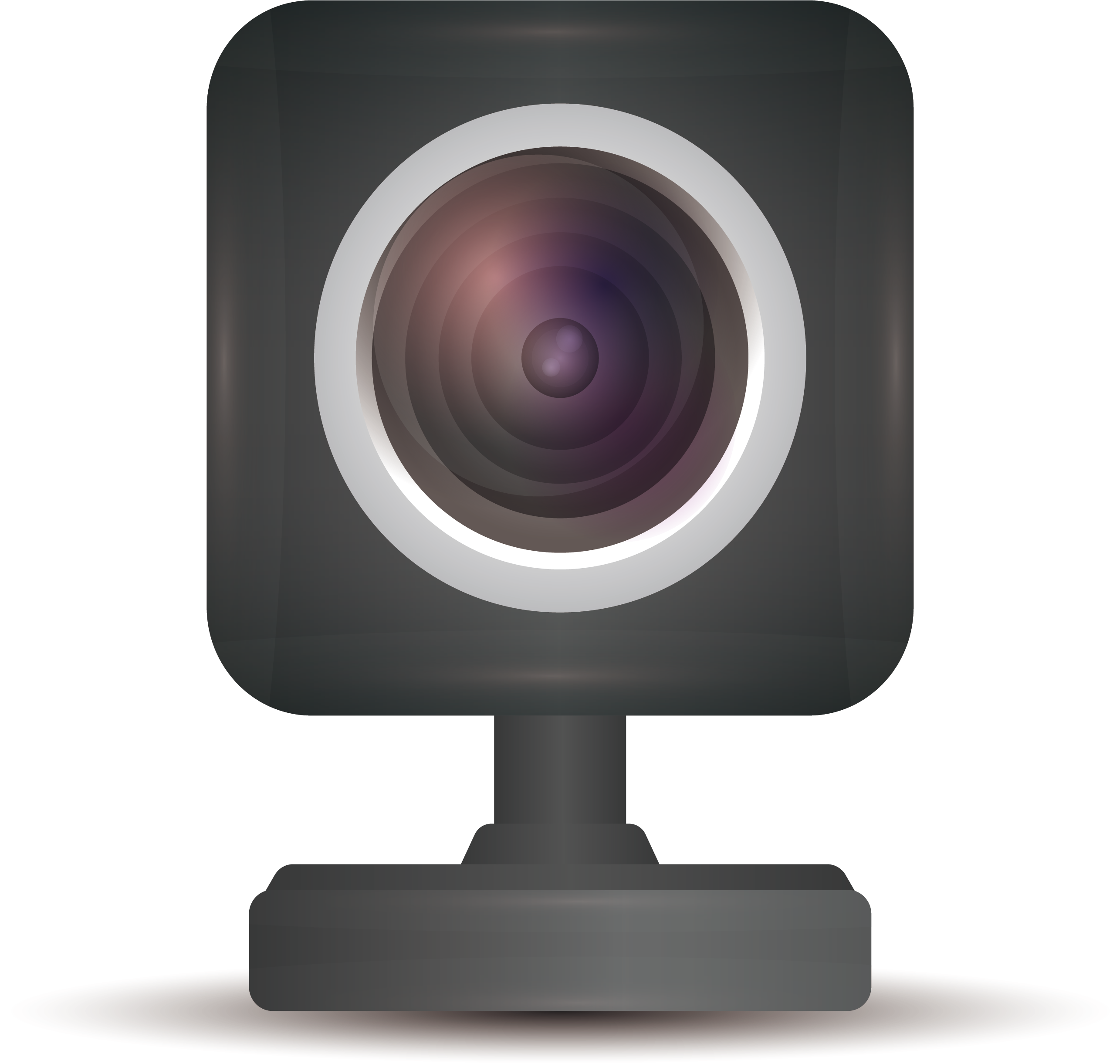 Computer Camera Adobe Illustrator - Transparent Computer Camera (2570x2818), Png Download