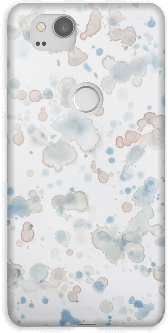 Case With Watercolor Splash - Iphone (484x800), Png Download