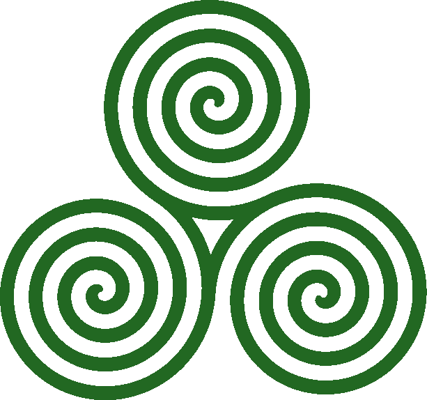 Triple Spiral 4turns Green Transparent - Triple Spiral (613x574), Png Download