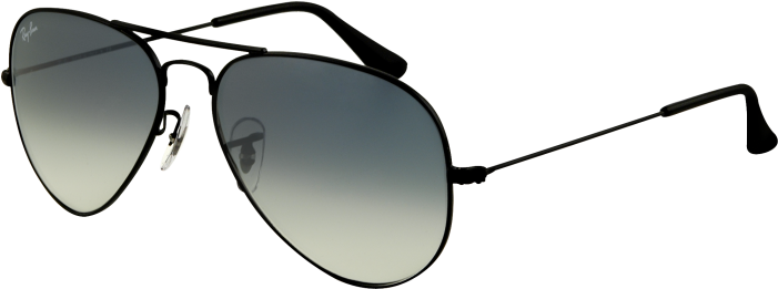 Related Png Images - Ray Ban 3025 Aviator Large Metal (size 55mm) Black (840x490), Png Download
