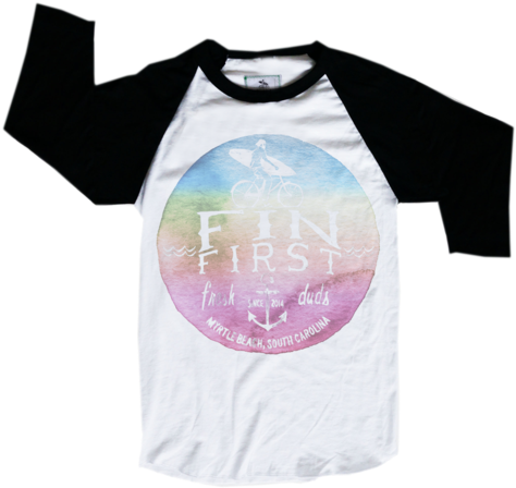 Watercolor Logo - Youth - Long-sleeved T-shirt (480x458), Png Download