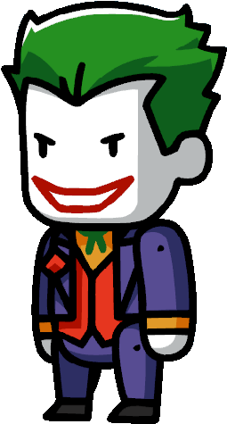 Svg Black And White Download Villain Free On Dumielauxepices - Batman Scribblenauts Png (264x478), Png Download