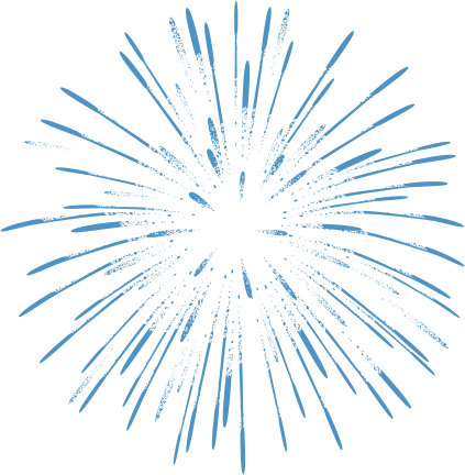 Transparent Background Firework Png (423x432), Png Download