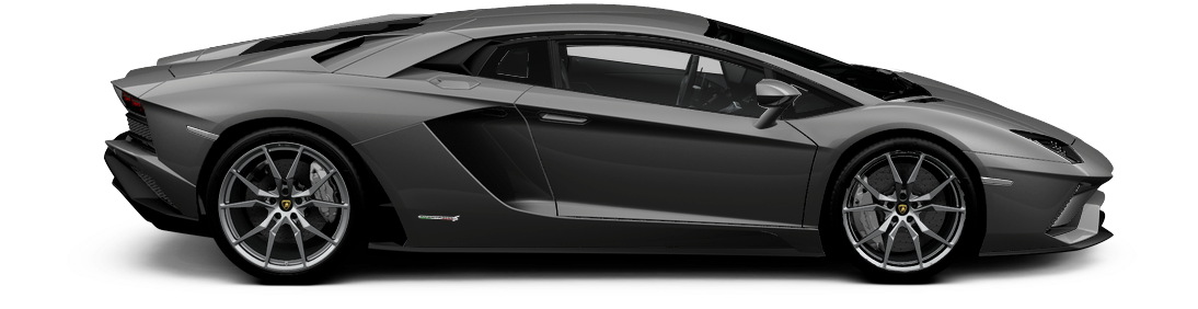 Lamborghini Aventador Png - Lamborghini Aventador S Grigio Titans (1100x441), Png Download