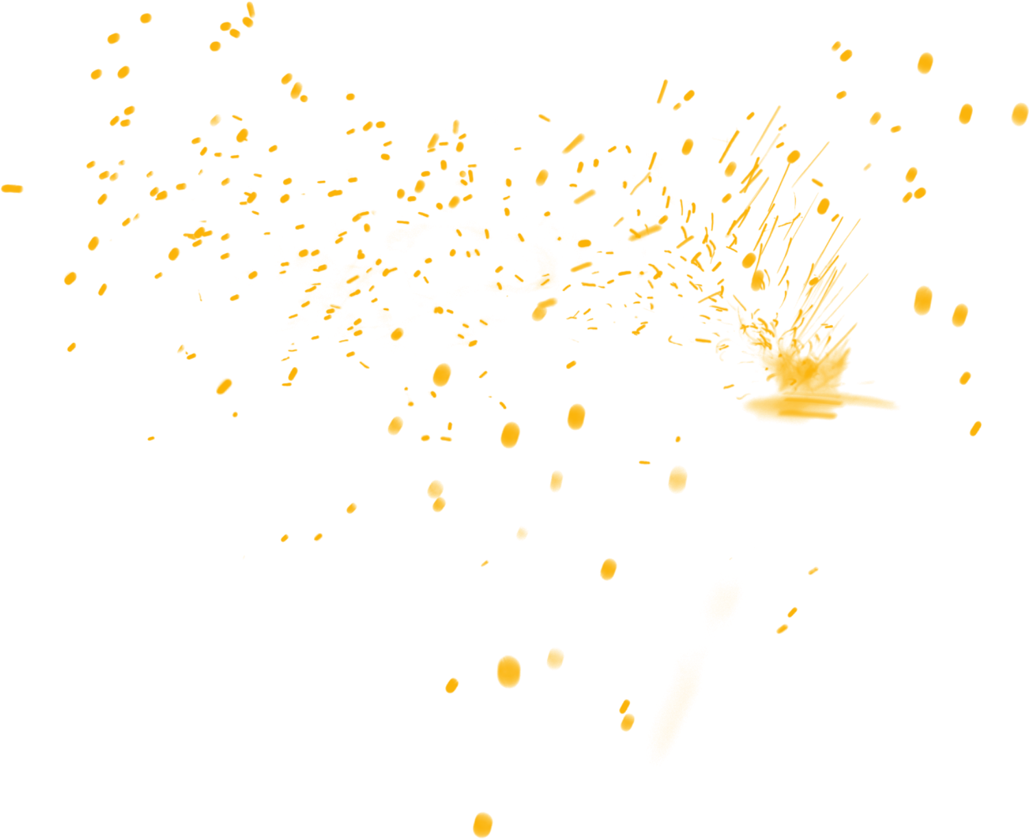 Explosion Fire Spark Effects - Art (2000x1300), Png Download