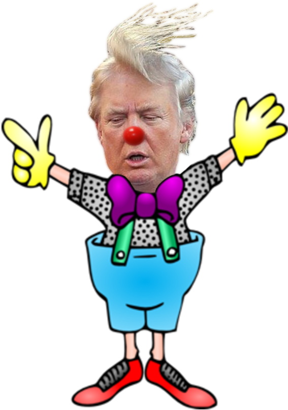 Pic Facial Expression Nose Clip Art Human Behavior - Donald Trump Cartoon Png (437x600), Png Download