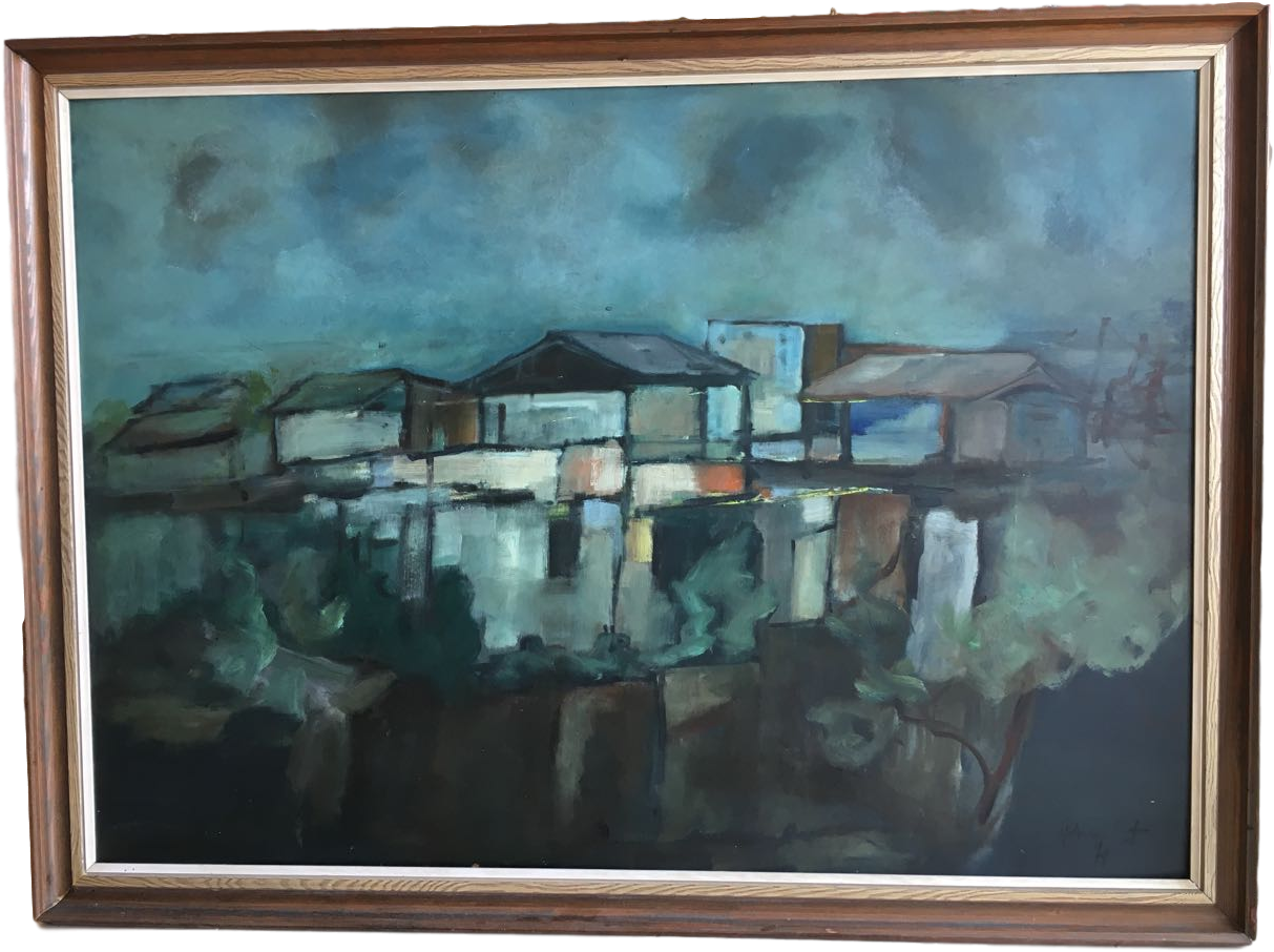 Swedish Modern Expressionist Painting - Painting (1280x960), Png Download