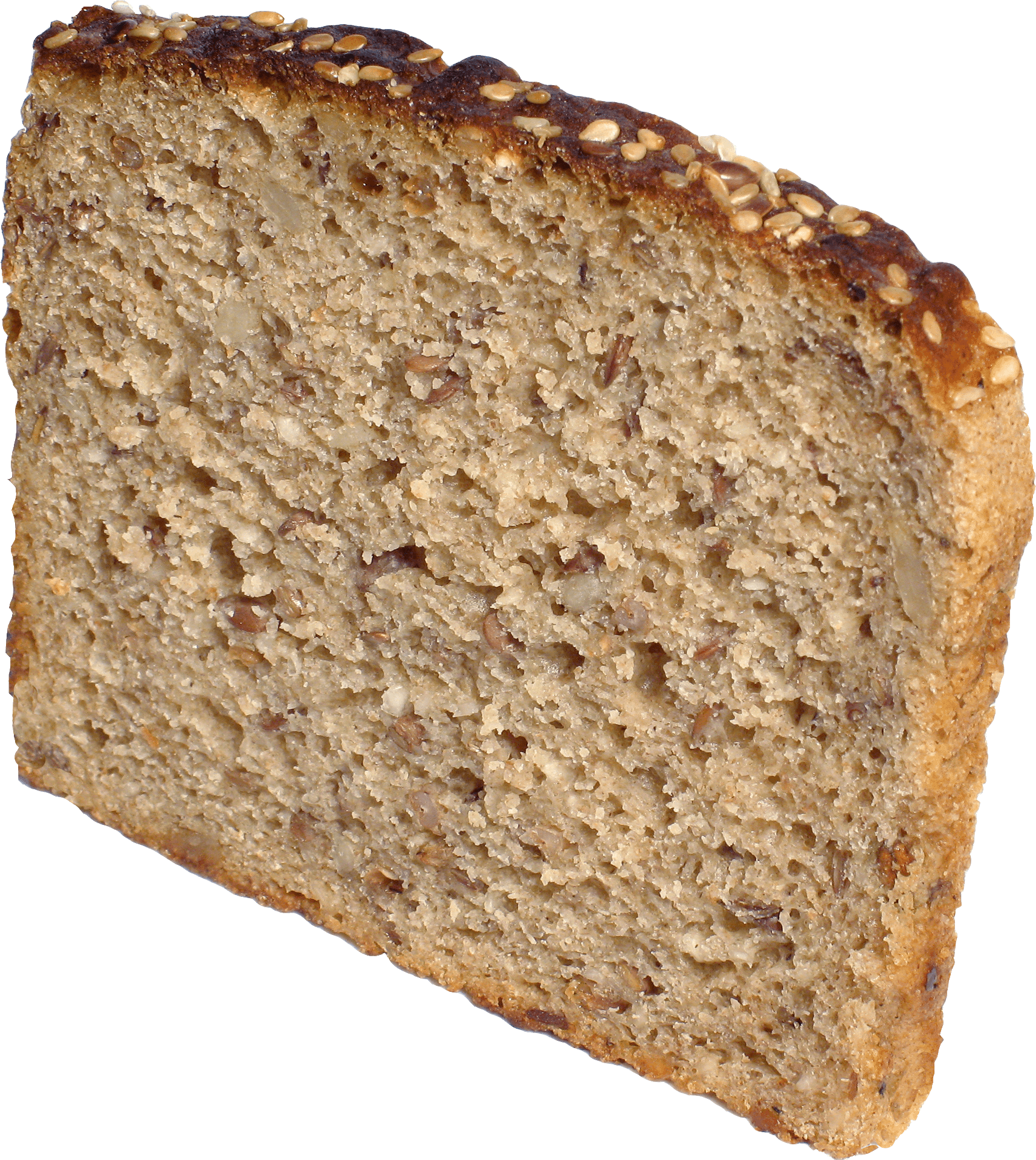 Slice Of Brown Bread - Slice Of Bread Png (1714x1918), Png Download
