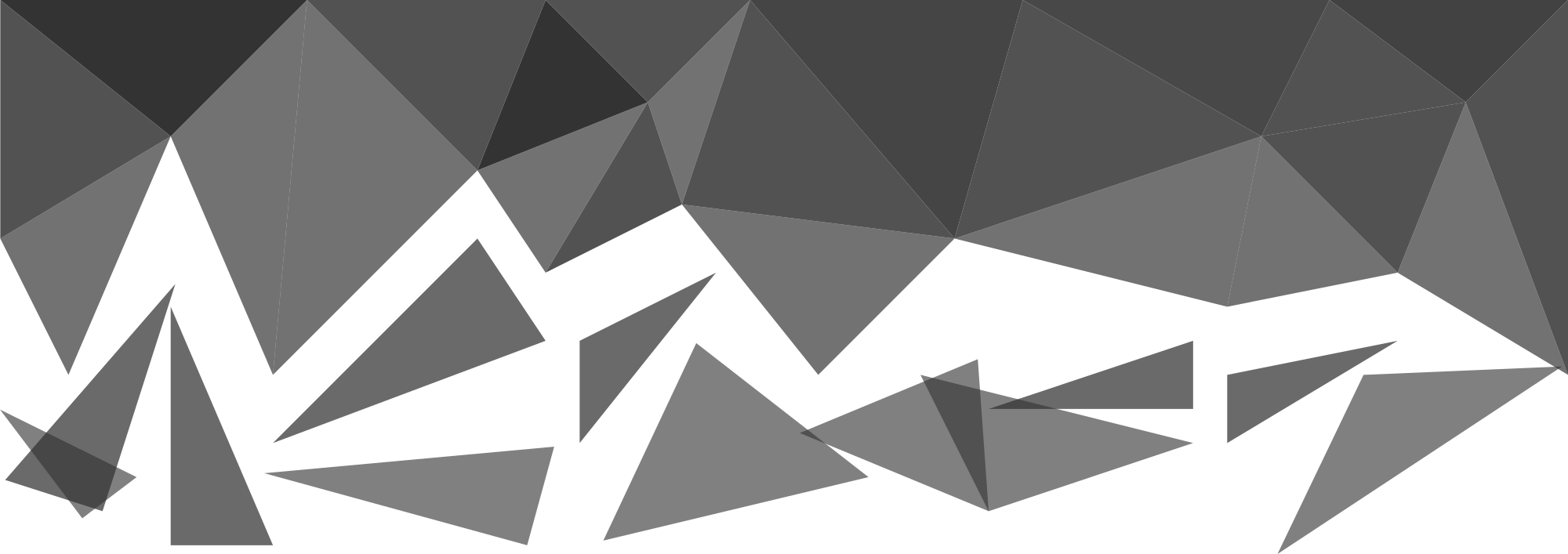 Free Download - Polygon (2000x707), Png Download