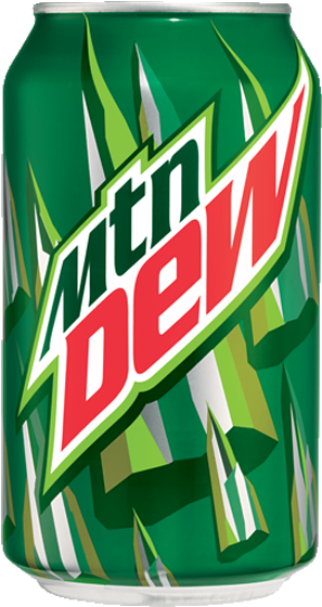 Mountain Dew - Mountain Dew Soda - 16 Fl Oz (300x700), Png Download
