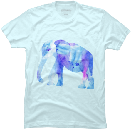 Fluid $25 By Pehdtsckjmba - Purple And Blue Elephant (480x480), Png Download