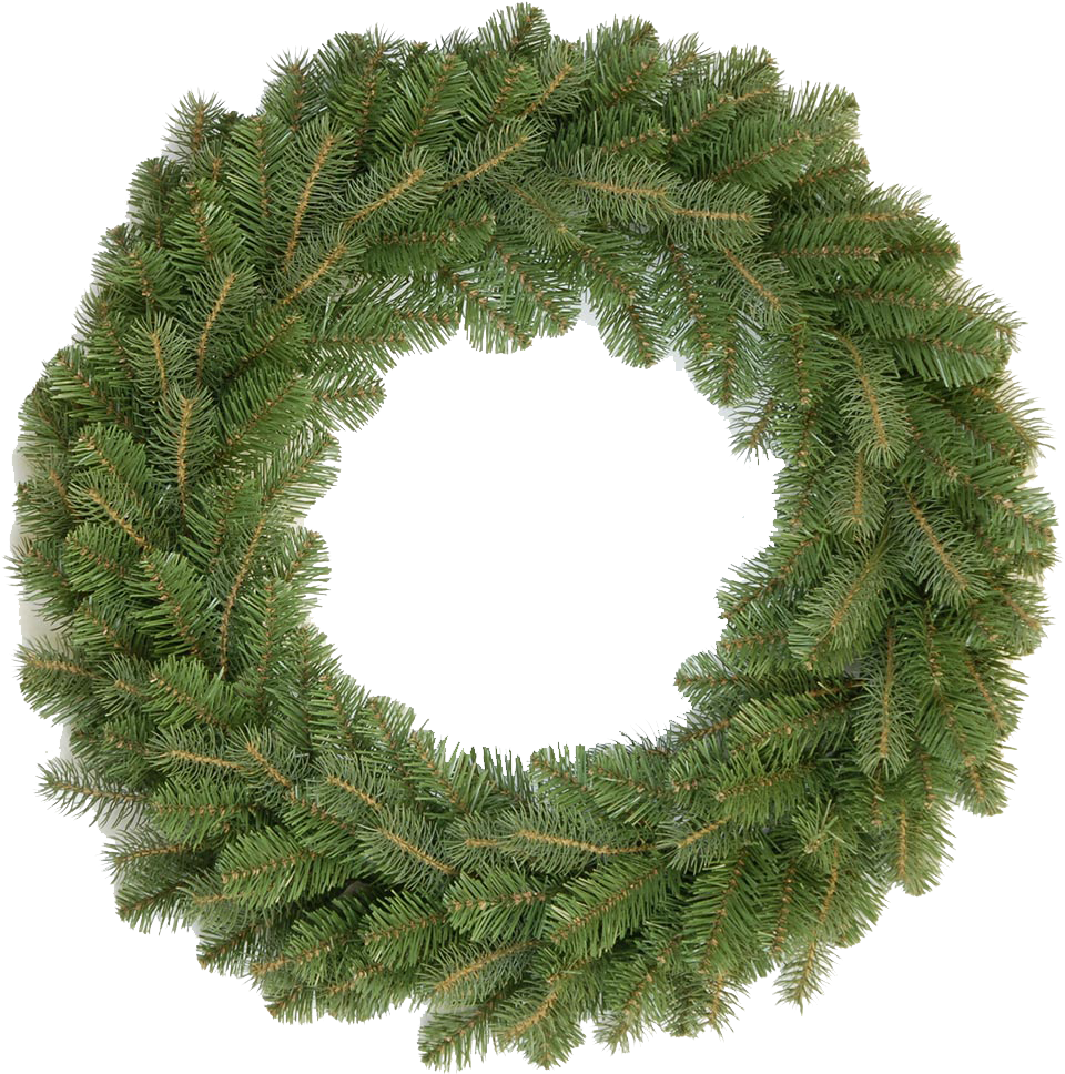 Christmas Wreath Png Photo - Artificial Wreaths (1024x903), Png Download