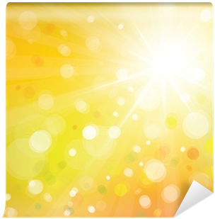Vector Of Sky Background With Sunshine - Art (400x400), Png Download