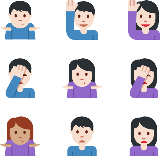 Smileys And People (600x564), Png Download