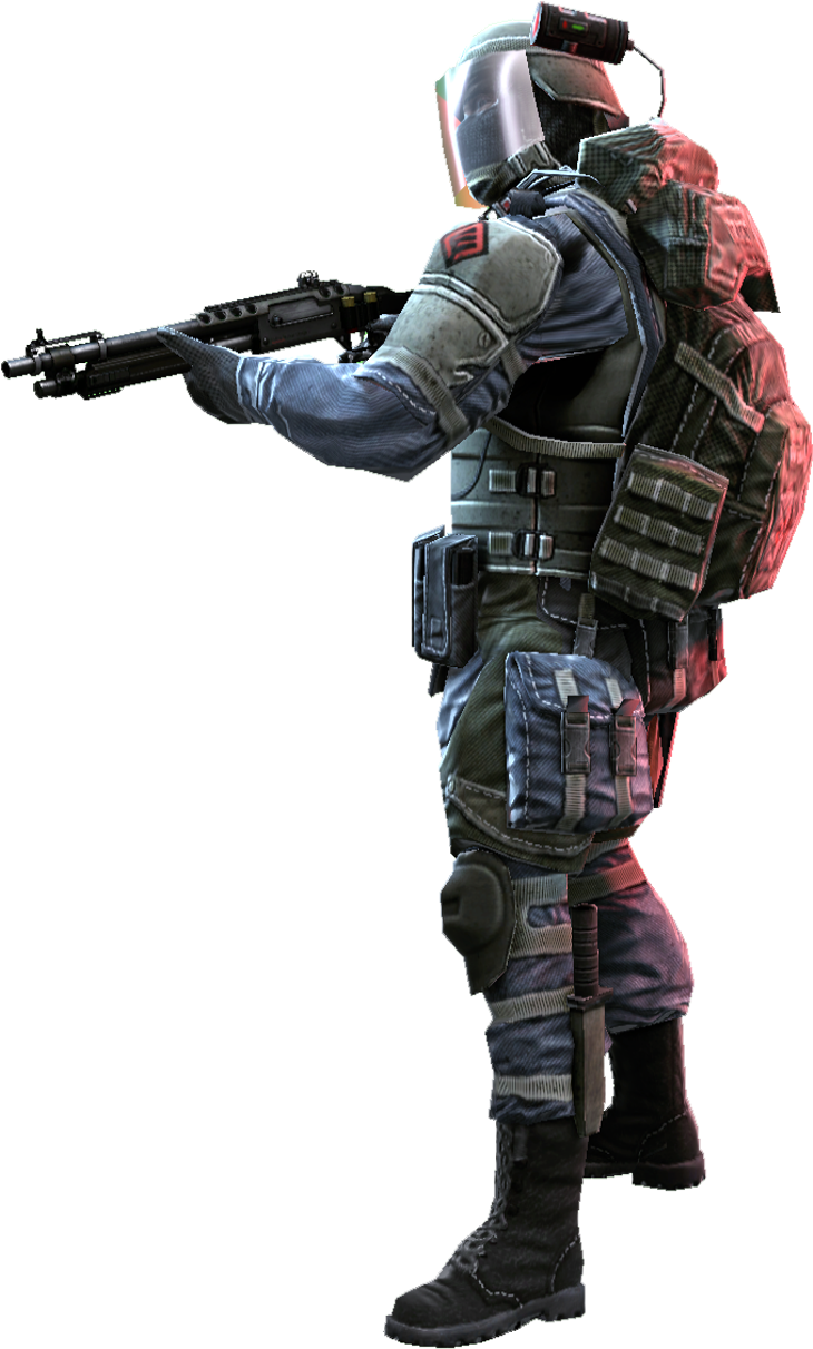 Cqb Enemy - Warface Png (884x1276), Png Download
