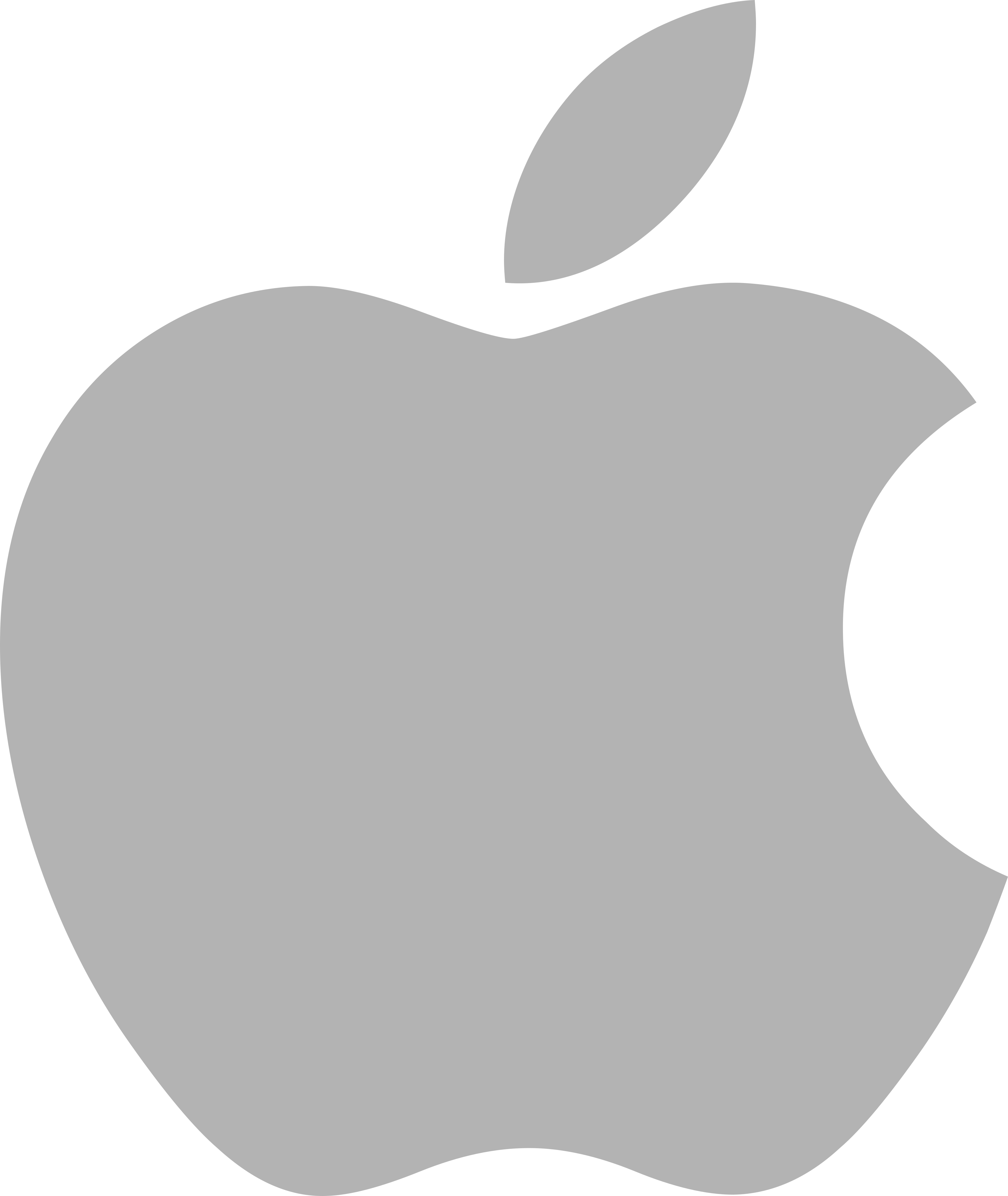 Image Library File Apple Logo Dark Svg Wikimedia Commons - Apple Logo (2000x2457), Png Download