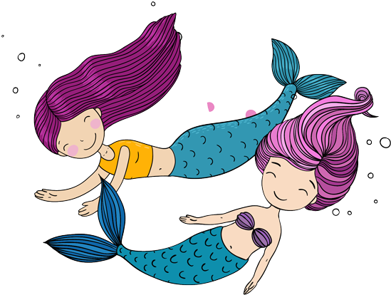 Who Wants To Be A Mermaid - Colas De Sirenas Animadas (600x463), Png Download