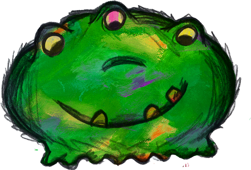 Monster, Character, Mascote - Monster (500x340), Png Download