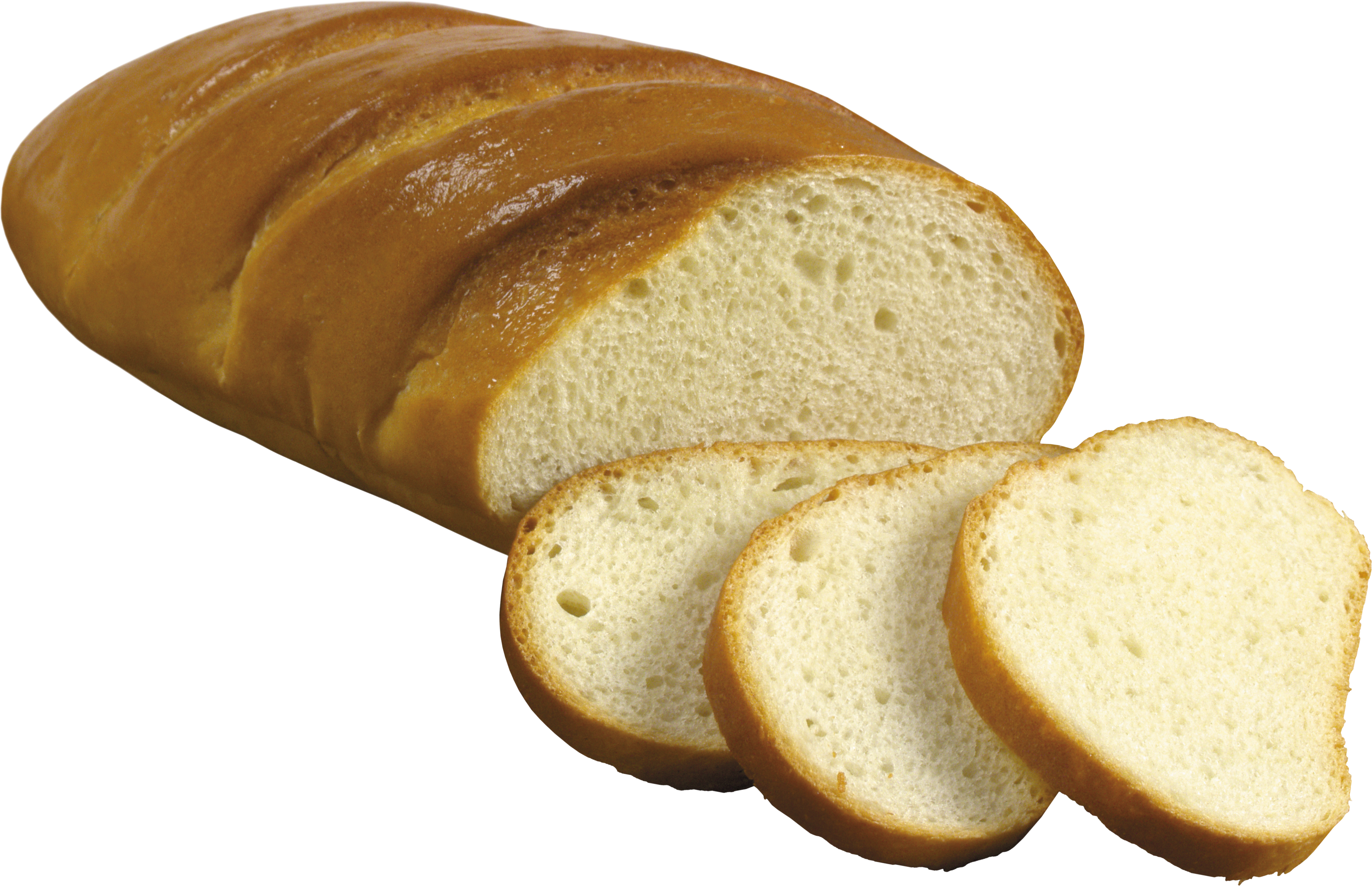 Bread Roll Clipart Bred - Bread Free Png (3944x2546), Png Download