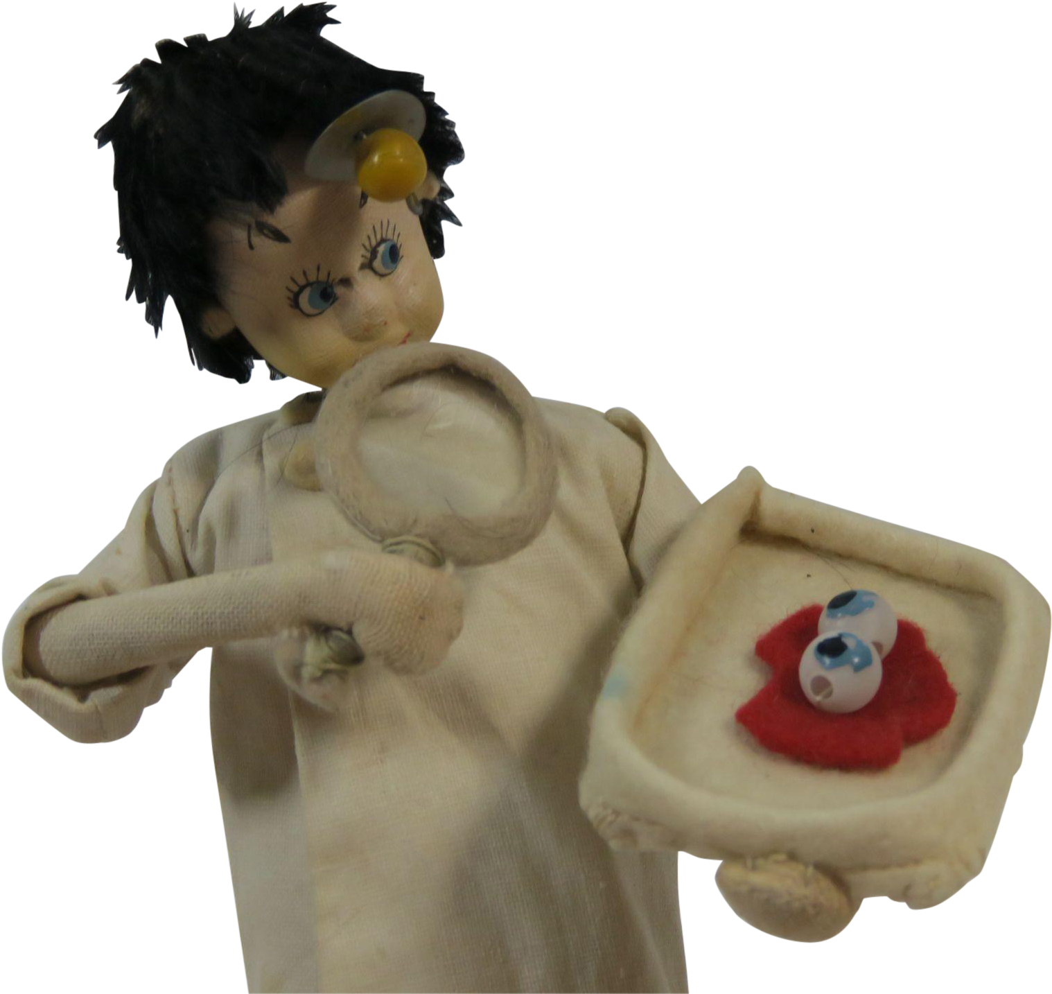 Klumpe Roldan Doll Eye Doctor Examining Eyeballs - Figurine (1517x1517), Png Download