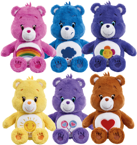 Care Bear, Png, And Rainbow Image - Care Bear Teddy Uk (453x490), Png Download