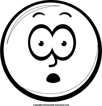 Shocked Face Drawing At Getdrawings - Mad Face Clip Art Black And White (416x432), Png Download