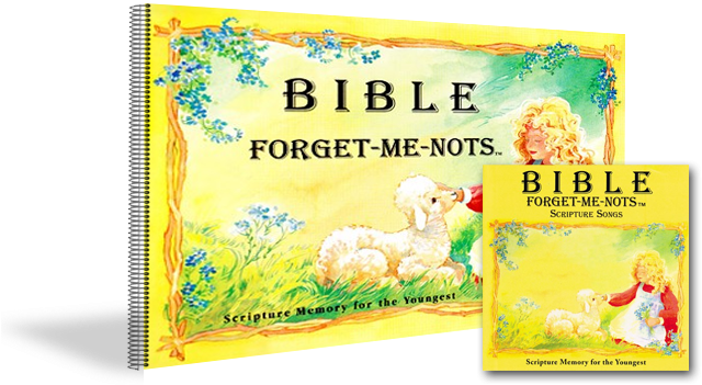 Bible Forget Me Nots - Bible Forget-me-nots: Memory Book [book] (642x369), Png Download