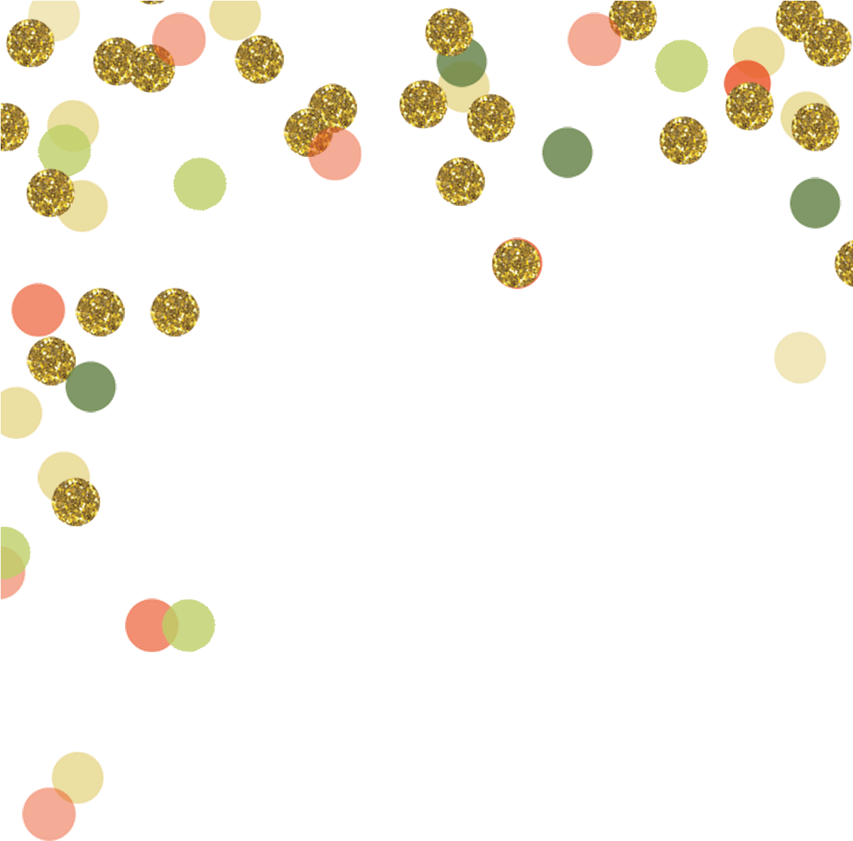 Gold - Pink And Gold Dots Png (1200x1800), Png Download