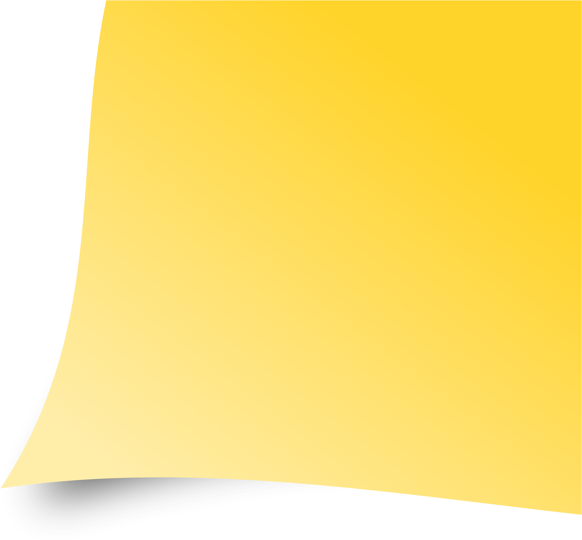 Sticky Note Png - Post-it Note (2000x1777), Png Download