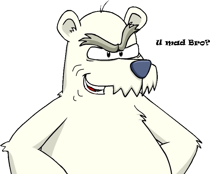 Herbert Trollface - Cartoon (800x700), Png Download