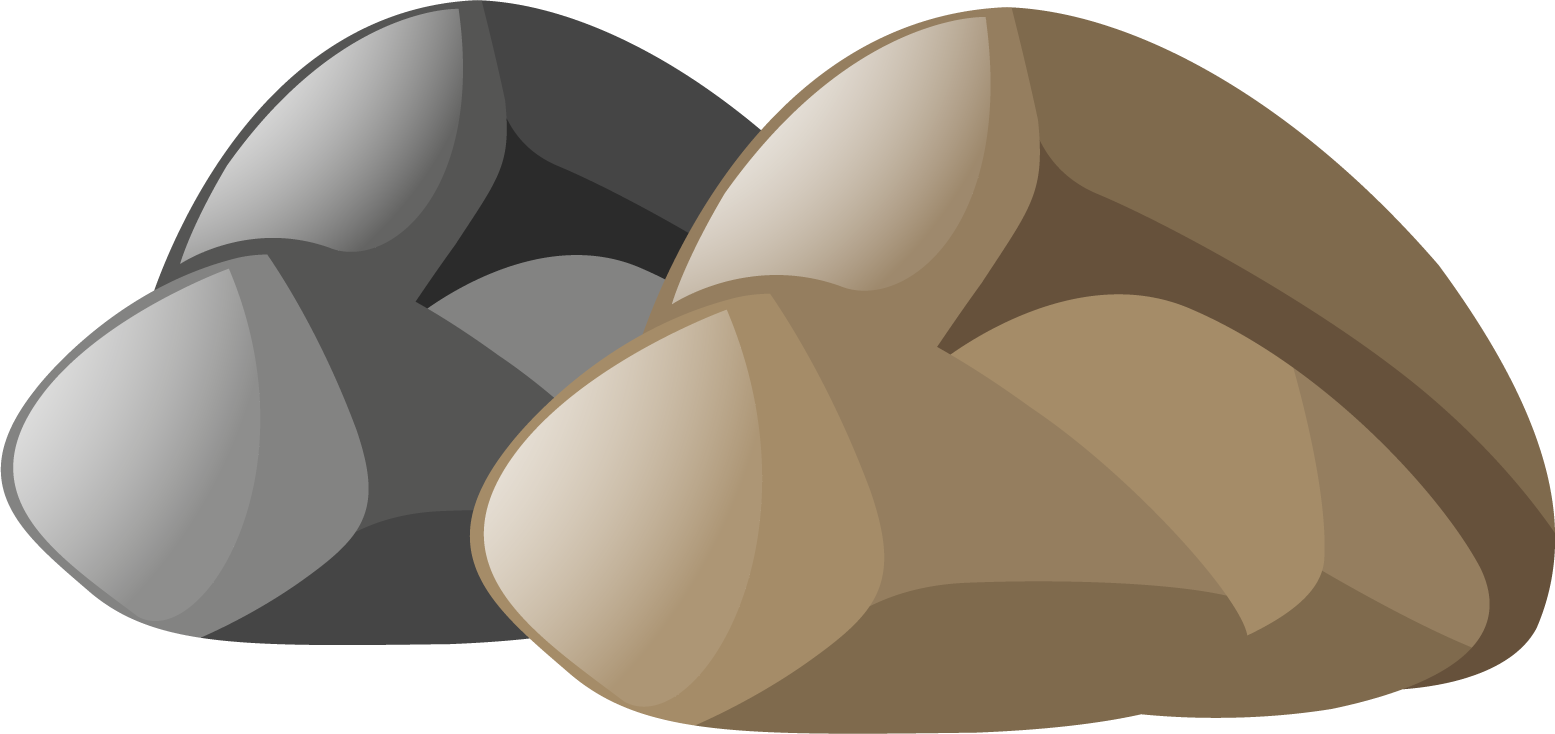 Rock Stone Png - Rocks Clipart Png (1555x734), Png Download