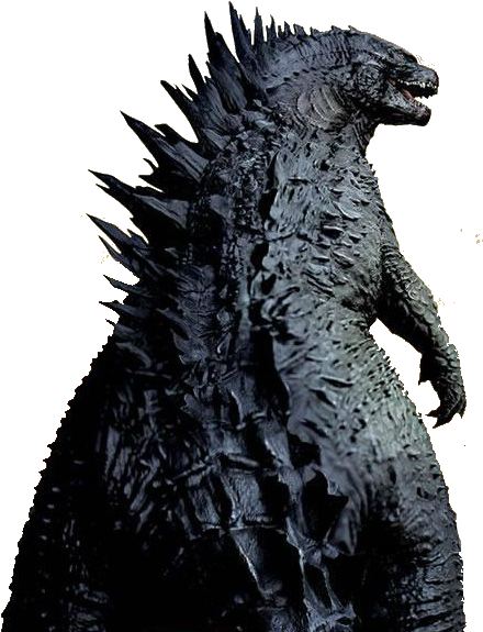 Promotional Design 2 By Sonichedgehog2 - Bandai Shokugan Godzilla 2014 Collection Action Figure (450x576), Png Download